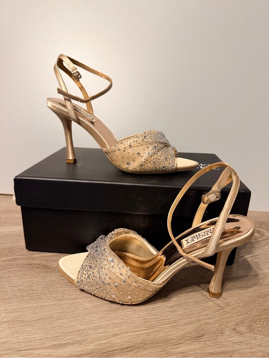 Badgley Mischka Shoes - Badgley Mischka Cameryn Elegant Rhinestone Evening Sandals